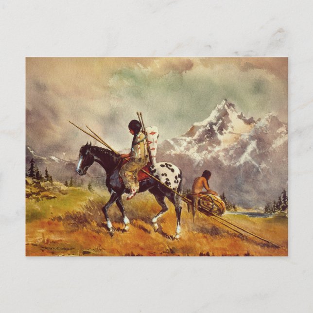 TRAVOIS by SHARON SHARPE Postcard (Front)