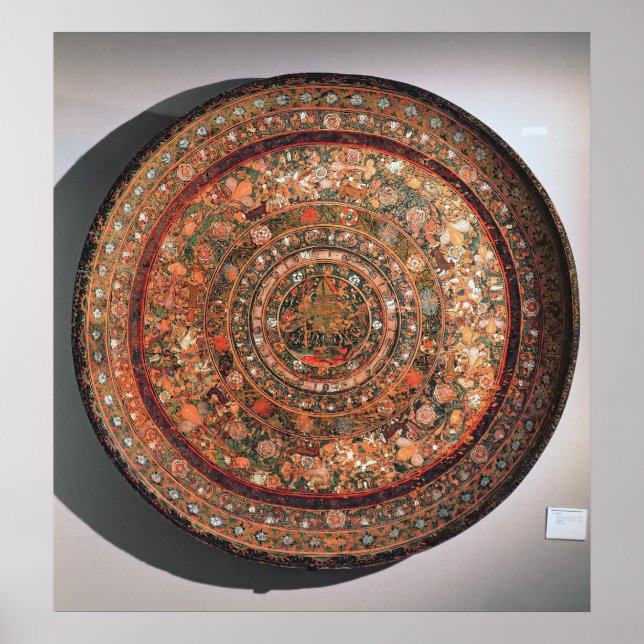 Tray from the Michoacan tribe Poster (Front)