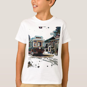 TRC Neon streetcar at stn Kids Basic T-Shirt