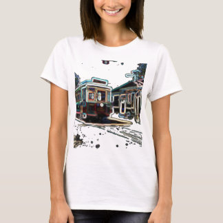 TRC Neon streetcar at stn Women's Basic T-Shirt