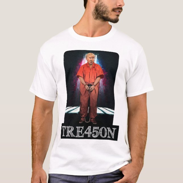 TRE45ON - Anti Trump T-shirt - Treason Season (Front)