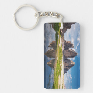 Tre Cime di Lavaredo/Drei Zinnen Dolomite mountain Key Ring