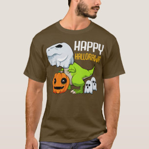 TRe Ghost Lazy Halloween Costume Dinosaur Pun Pump T-Shirt