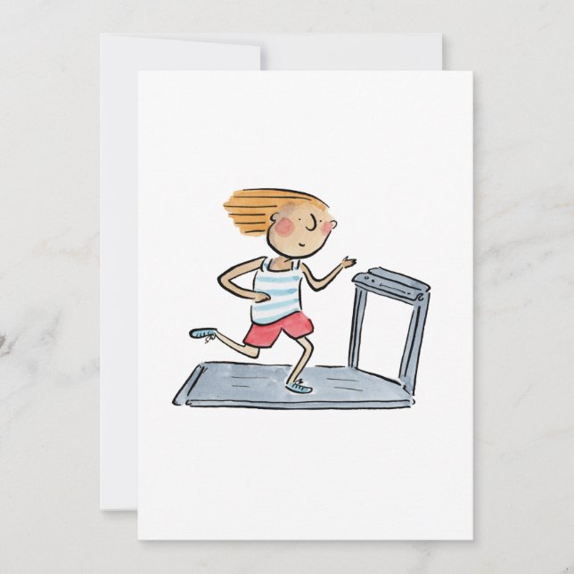 Treadmill Invitation (Front)