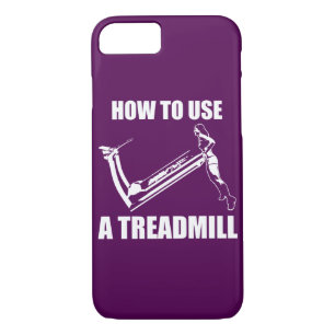 Treadmill - Women's Funny Novelty Workout Case-Mate iPhone Case
