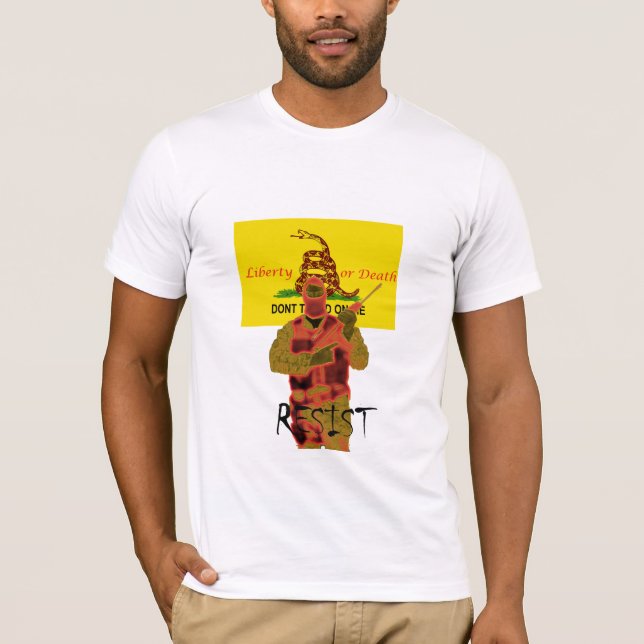 treadonme copy, rsist T-Shirt (Front)