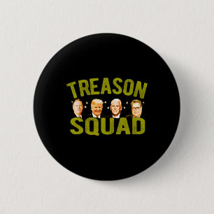 Treason Squad Impeach Trump Pence Pompeo Rr Ukrain 6 Cm Round Badge