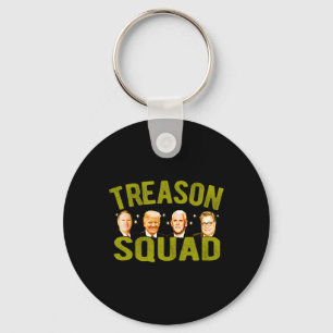 Treason Squad Impeach Trump Pence Pompeo Rr Ukrain Key Ring