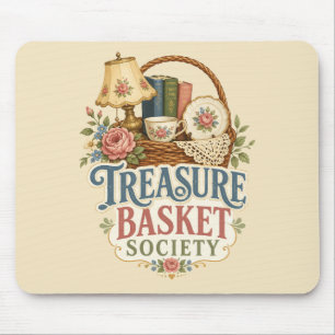 Treasure Basket Society Cottagecore Mouse Pad