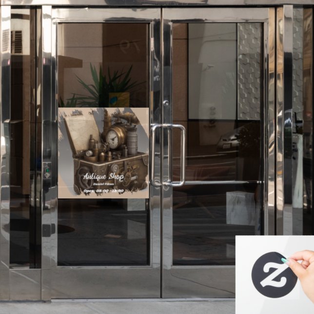 Treasure chest company nameplate (Office Door)