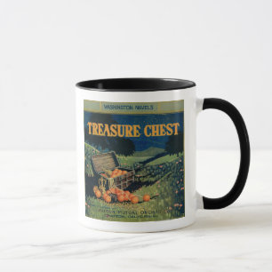 Treasure Chest (field version) Orange Label Mug