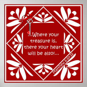 Treasure chest poster