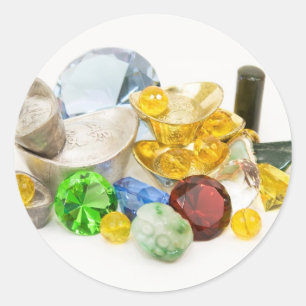 Treasure Classic Round Sticker