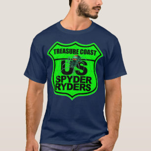Treasure Coast Chapter - Logo Safety Green T-Shirt