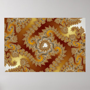 Treasure - Fractal Poster