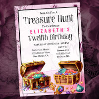 Treasure Hunt Girl's 12th Birthday