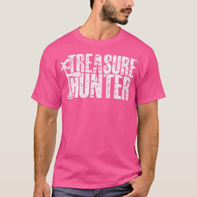 Treasure Hunter Metal Detecting T-Shirt (Front)