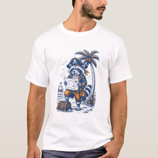 Treasure Hunter Racoon T-Shirt