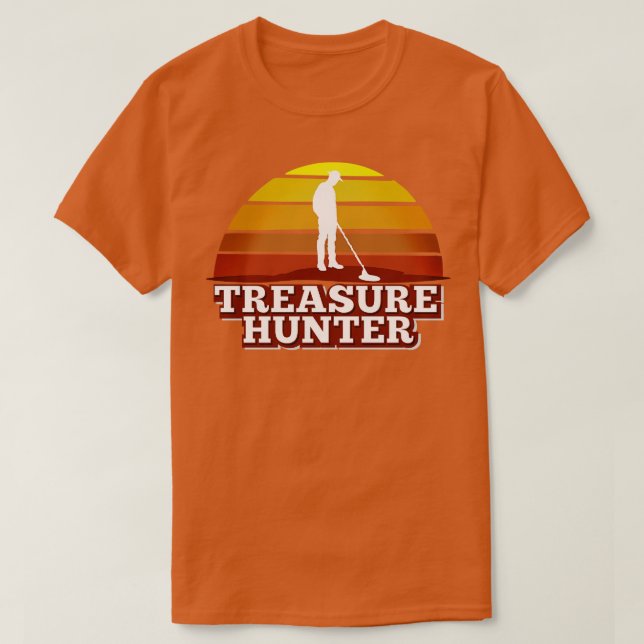 Treasure Hunter T-Shirt (Design Front)