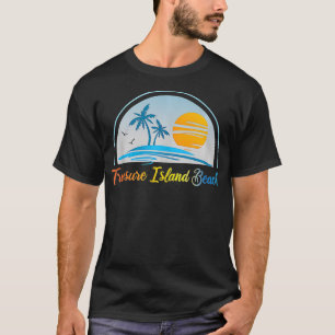 Treasure Island Beach FL Florida Souvenir Palm Tre T-Shirt