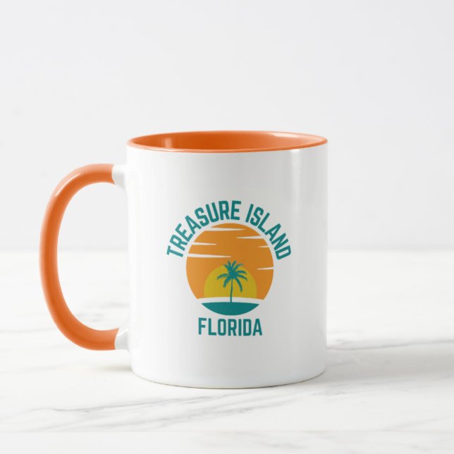 Treasure Island Florida Coffee Mug (Left)