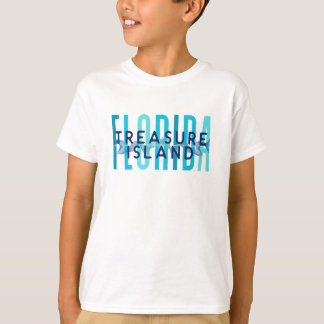Treasure Island Florida (Ocean Waves) T-Shirt