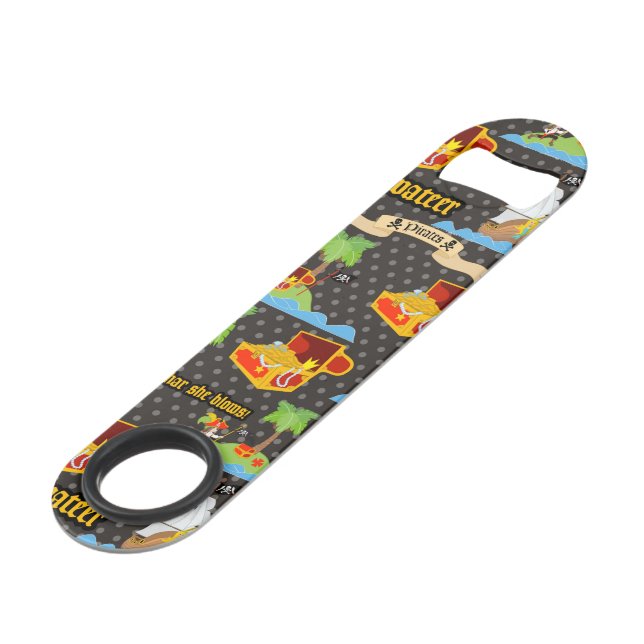 Treasure Island Palm Tropical Pirate Flag Raiding (Front Angled)