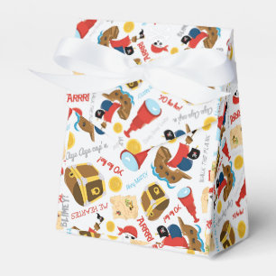 Treasure Island Party Pirate Favour Box