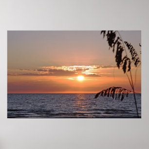 Treasure Island Sunset Poster, View B Poster