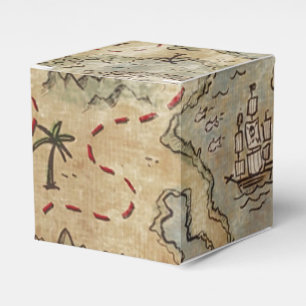 Treasure Map Favour Box