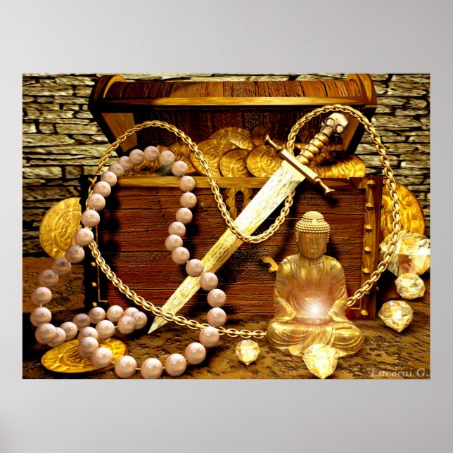 Treasure of pirats poster (Front)