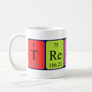 Treasure periodic table name mug