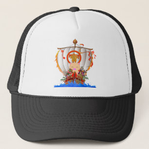 Treasure ship trucker hat