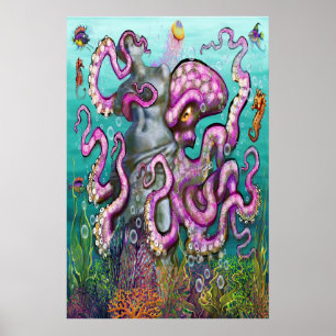 Treasure Tentacles Poster