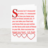 Treasure True Thank You Card