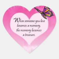 Treasured Memories Butterfly Poem