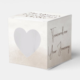 "Treasured on you Journey" Boho Foster Care Shower Favour Box