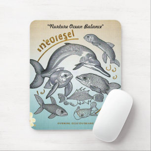"Treasures of the Sea" Mouse Pad