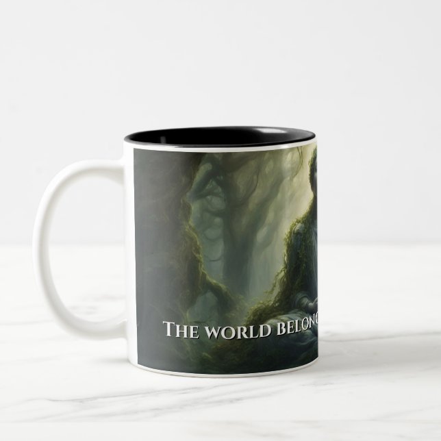 Treasures of the Tao Te Ching 018 Two-Tone Coffee Mug (Left)