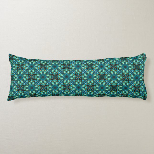 Treasures of Turquoise Body Cushion (Front)