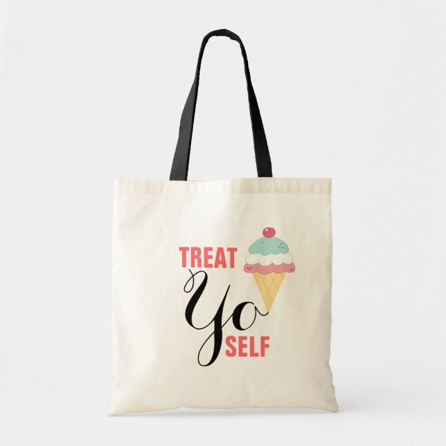 &Treat Budget Tote Bag (Front)