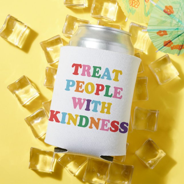 Treat People With Kindness Can Cooler (In Situ Summer)