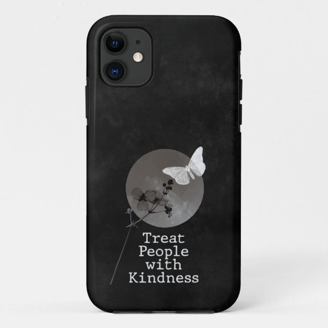 Treat people with kindness Case-Mate iPhone case (Back)