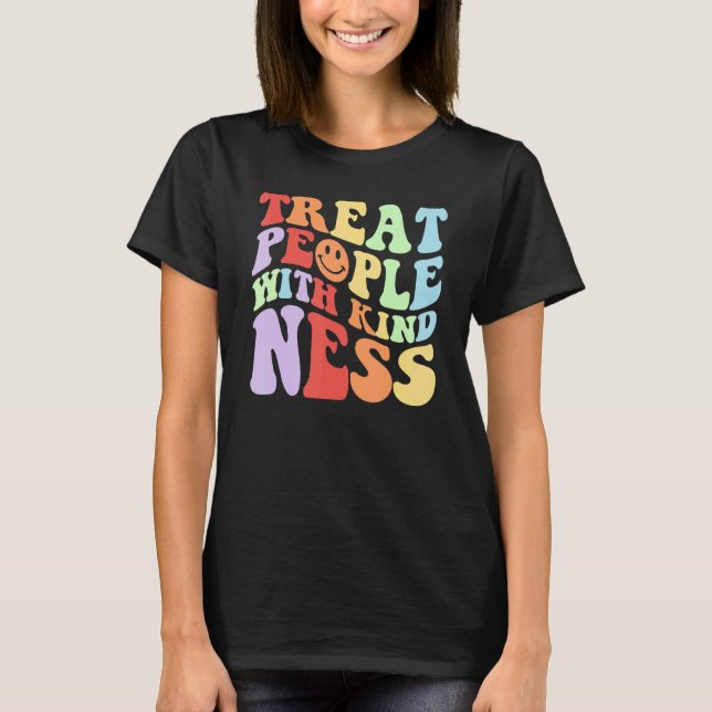 Treat People With Kindness TPWK Trendy Preppy 3 T-Shirt (Front)