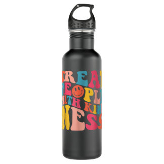Treat People With Kindness TPWK Trendy Preppy 710 Ml Water Bottle