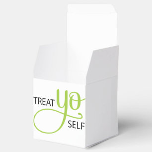 Treat Yo Self Lime Favour Box