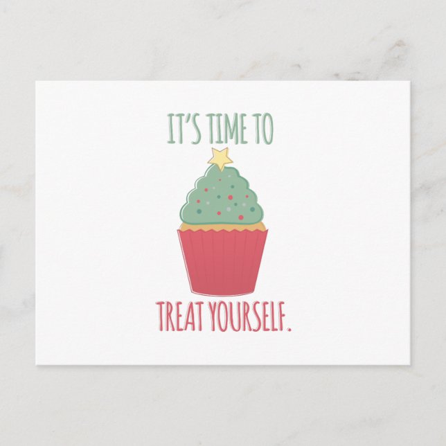 Treat Yourself Postcard (Front)