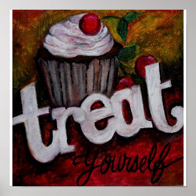 Treat Yourself Poster (Front)