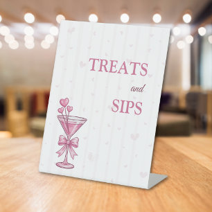 Treats and Sips Sign A Tiny Bit Engaged