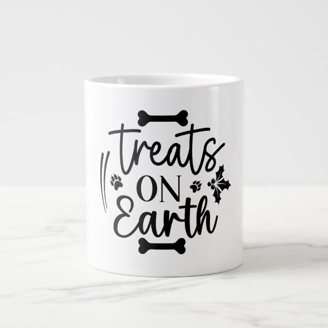 treats on earth Giant .Speciality Mug (Front)